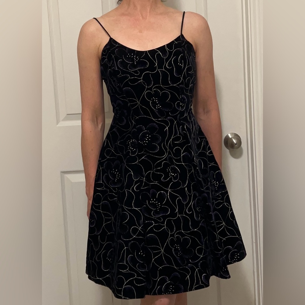 Black Velvet Dress